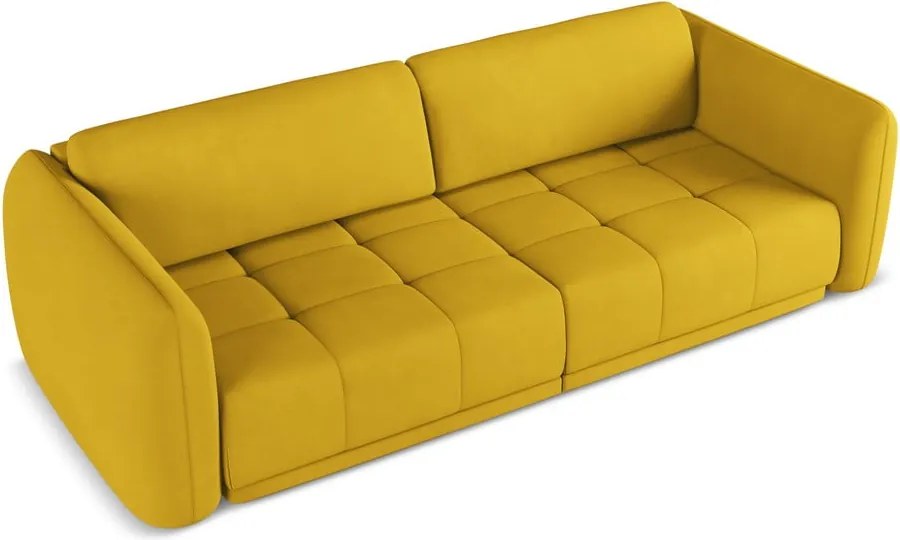 Divano giallo 210 cm Hoku – Makamii