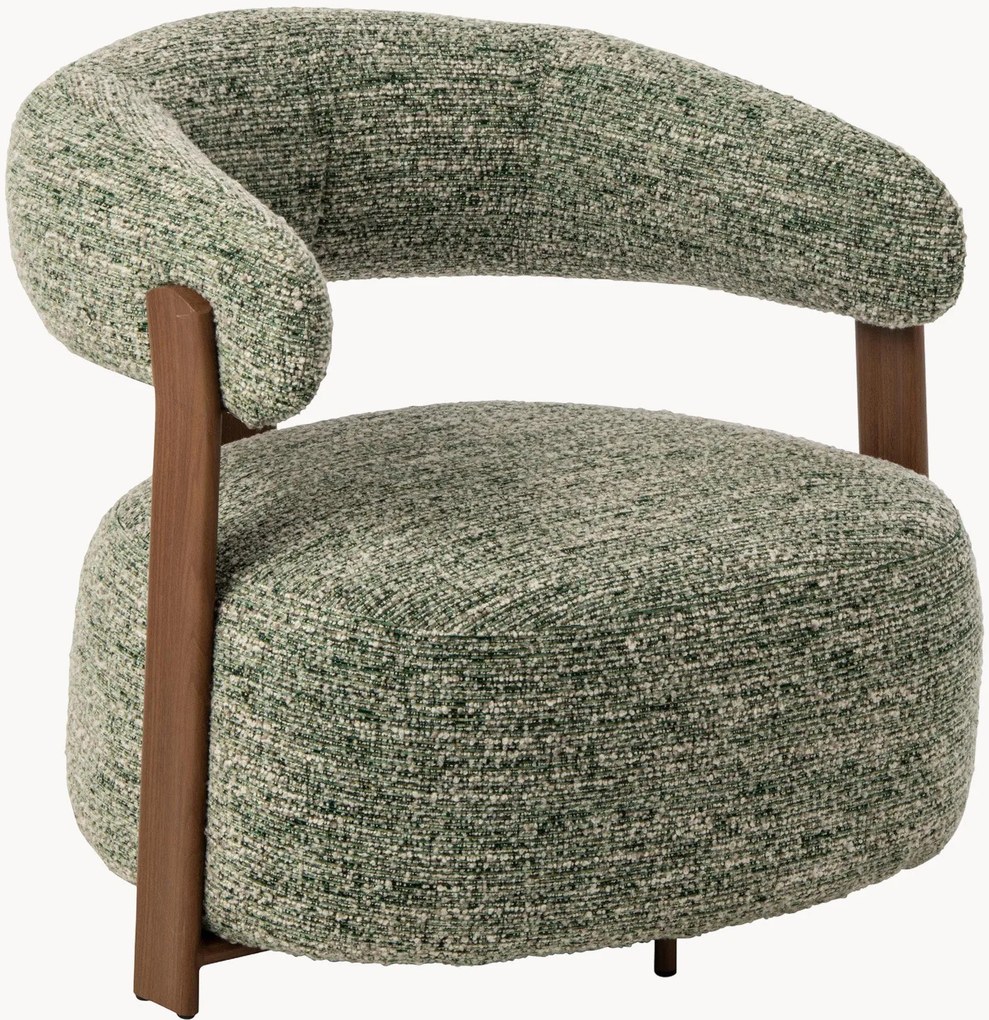 Poltrona in bouclé Oliver