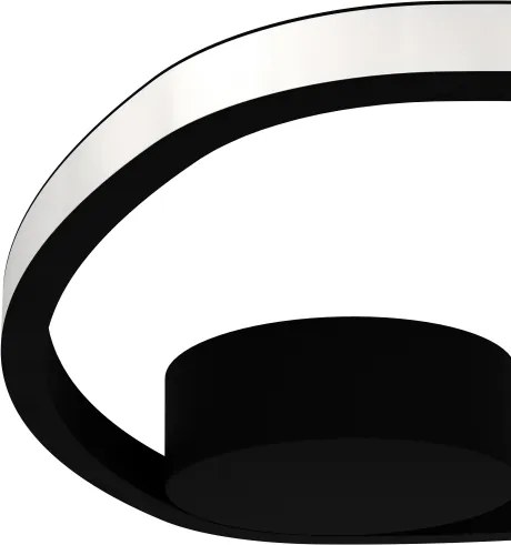 Eglo 902148 - Plafoniera LED MOSCHELLA LED/9,7W/230V nera