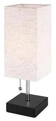 Lampada da tavolo 1xE27/60W/230V con USB caricatore