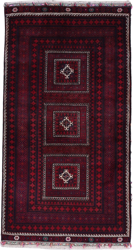 Beluch Tappeto 100 x 210 (Iran) Annodato A Mano