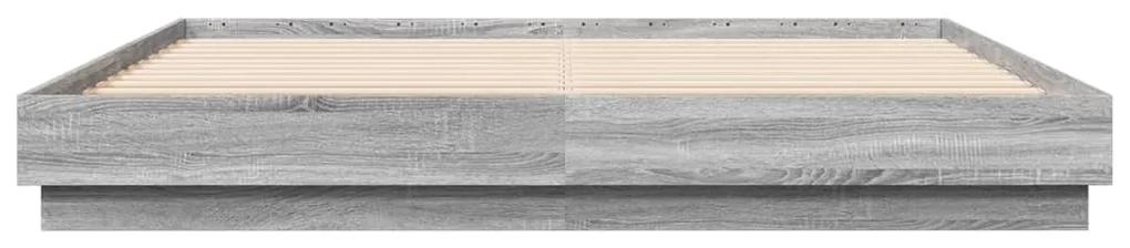 Giroletto grigio sonoma 180x200 cm in legno multistrato