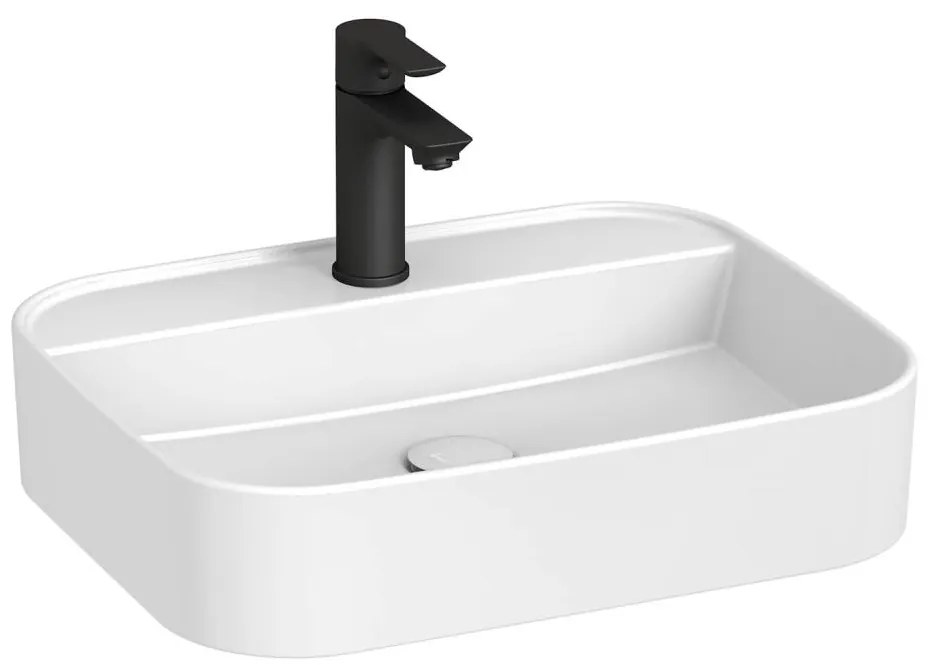 JIKA H8183620001111 - Lavandino da appoggio ASTRA 50x40 cm ceramiche/bianco