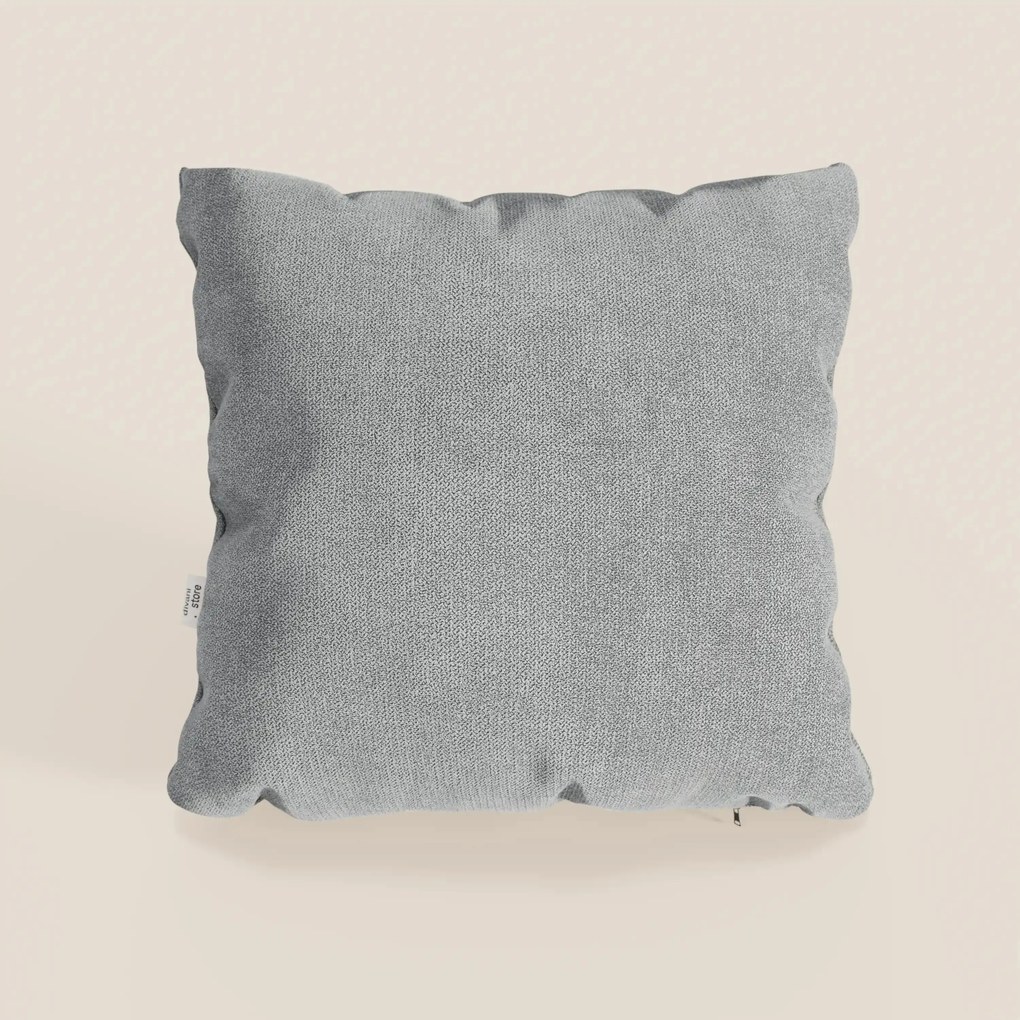 Destiny cuscino disponibile in diversi colori realizzato in tessuto morbido impermeabile T02 grigio chiaro