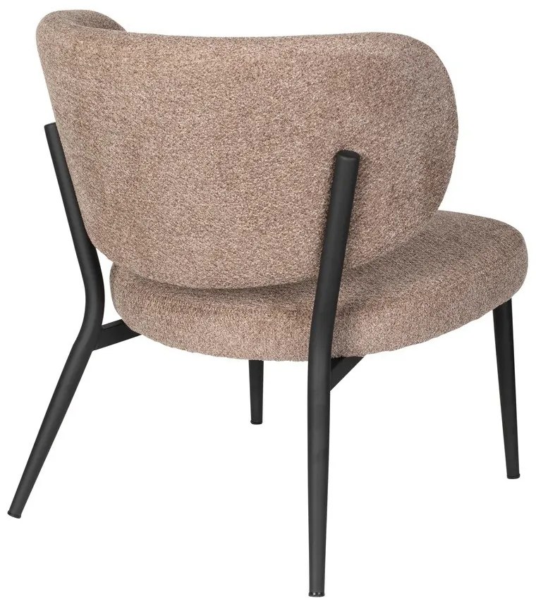 Poltrona marrone chiaro Sanne - White Label