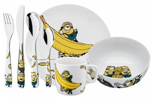 WMF - Set da tavola per bambini MIMONI 7 pezzi