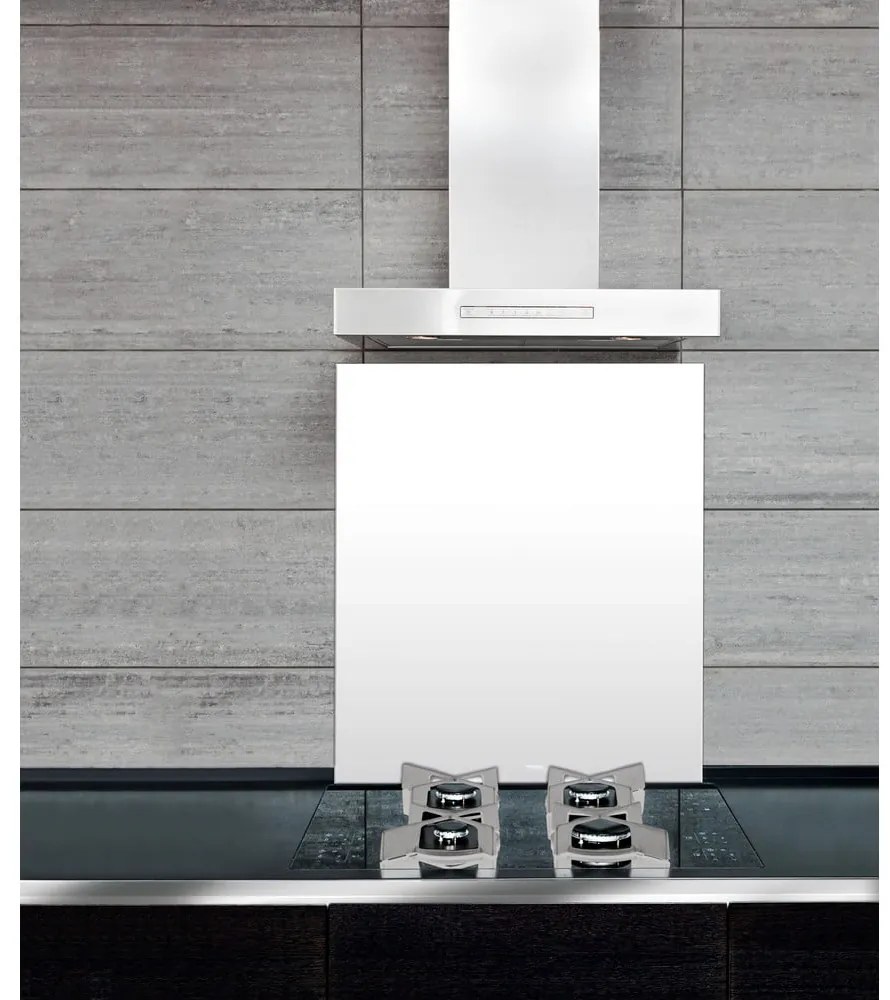 Rivestimento in vetro bianco per stufa , 70 x 60 cm - Wenko