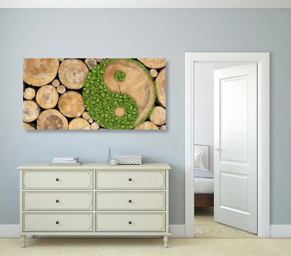 Stampa su tela – Yin e Yang in eco design