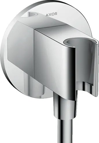 Supporto per Doccetta a muro Square Cromo Hansgrohe Fixfit Porter 26487000