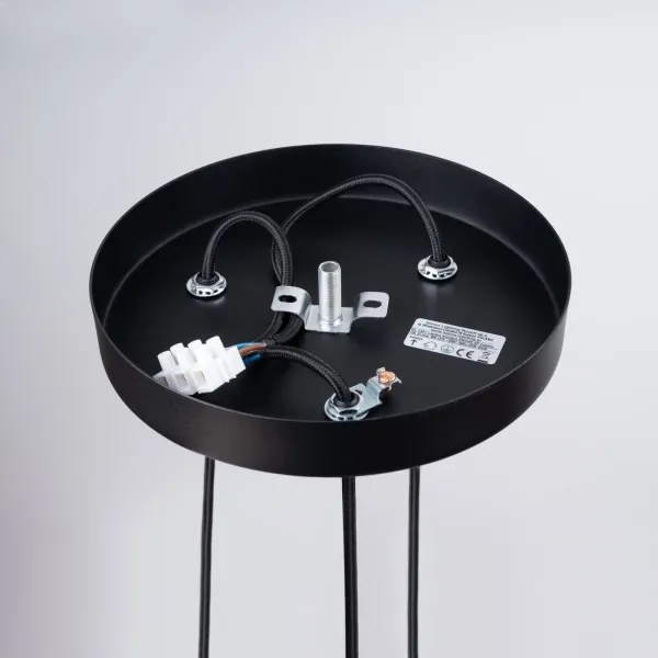 Sollux SL.1341 - Lampadario a sospensione con filo ARCHE 3xG9/8W/230V nero