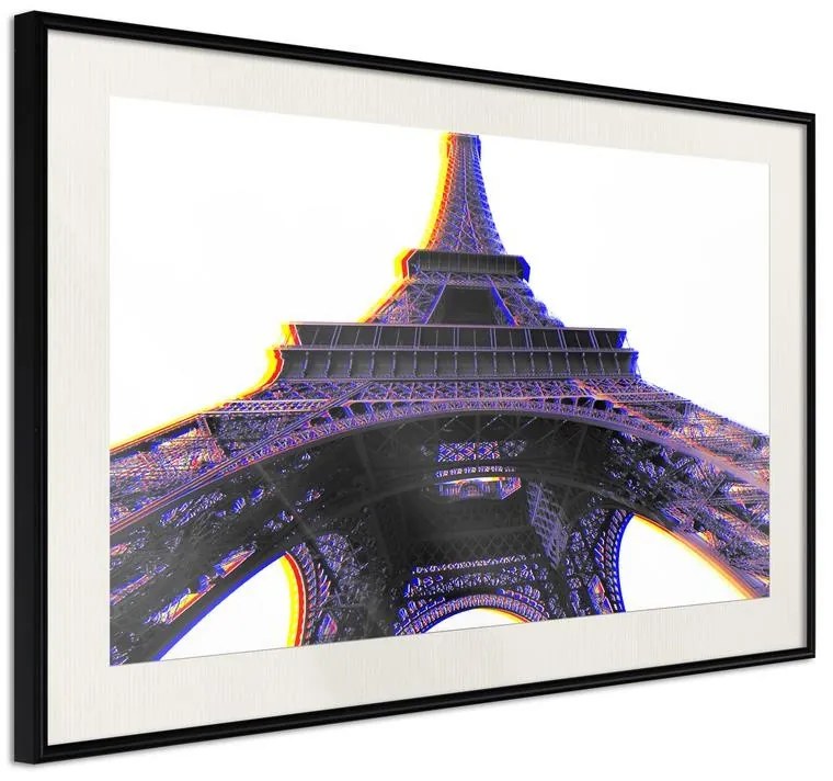 Poster Symbol of Paris (Purple)