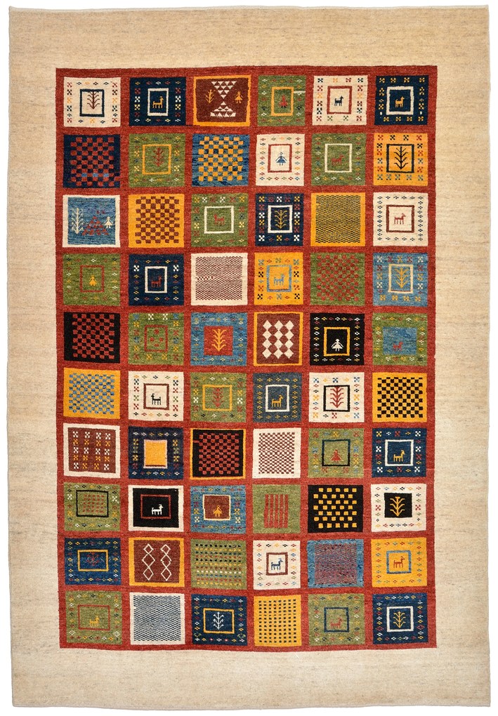 Loribaft Tappeto 160 x 240 (Iran) Annodato A Mano
