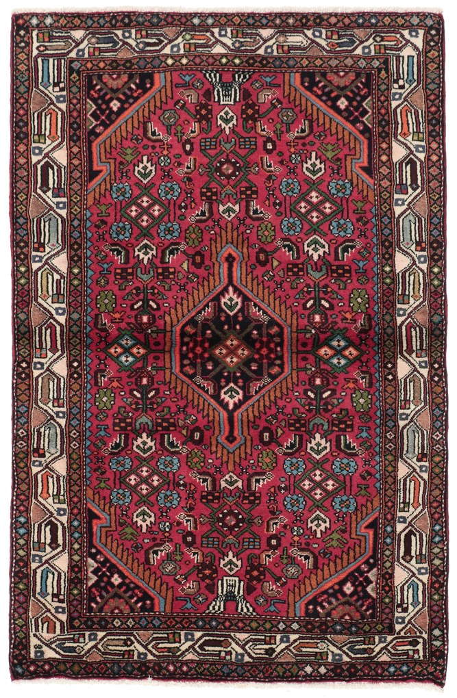 Hamedan Tappeto 100 x 160 (Iran) Annodato A Mano