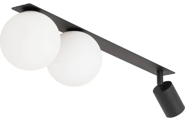 Faretto da incasso VOX 2xG9/8W/230V + 1xGU10/10W nero