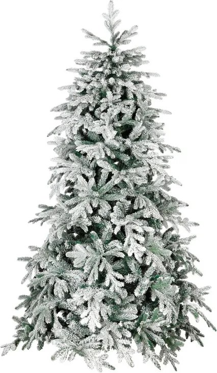 Albero di Natale artificiale innevato Glaeneagles H 240 cm x ø 145 cm