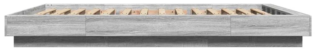 Giroletto grigio sonoma 135x190 cm in legno multistrato