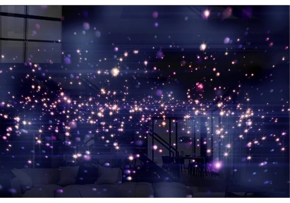 Pittura su vetro 100x70 cm Glitter - Wallity