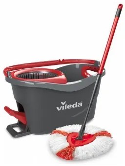 Mop with Bucket Vileda Turbo Easywriting  Clean polipropilene