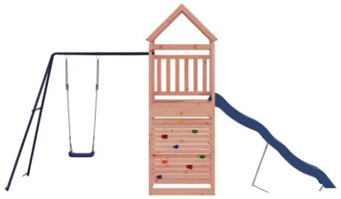 Set da Gioco da Esterno in Legno Massello di Douglas