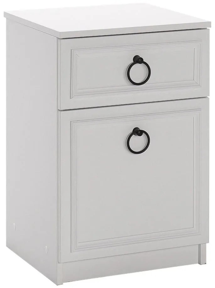 Comodino 63x40 cm bianco