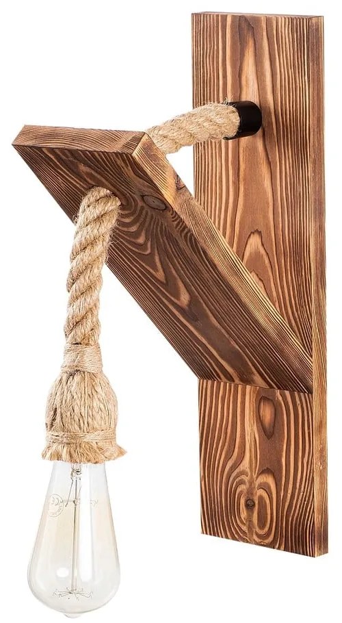 Lampada da parete di colore naturale Erebos – Opviq lights