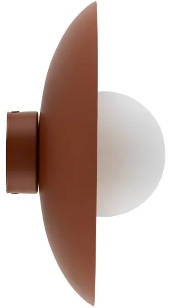 Applique SLATE 1xG9/8W/230V diametro 28 cm color mattone