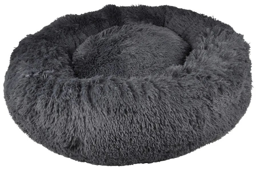 Letto per cani grigio scuro ø 75 cm - Love Story