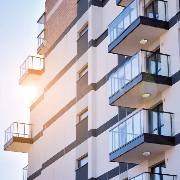 Kanlux 37303 - Lampada tecnica LED con sensore IPER LED/19W/230V IK10 IP65 quadrato