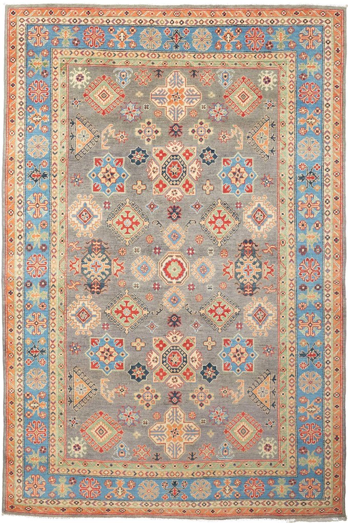 Kazak Tappeto 300x200 (Afghanistan) Annodato A Mano