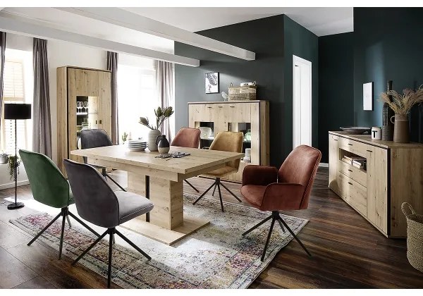 Set di 2 sedie da pranzo NEXORO, arancione