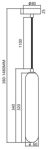 Lampadario a sospensione con filo PAX 1xG9/9W/230V oro