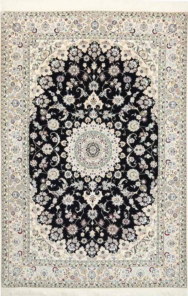 Nain Tappeto persiano 250 x 160 Rosso (Iran) Annodato A Mano