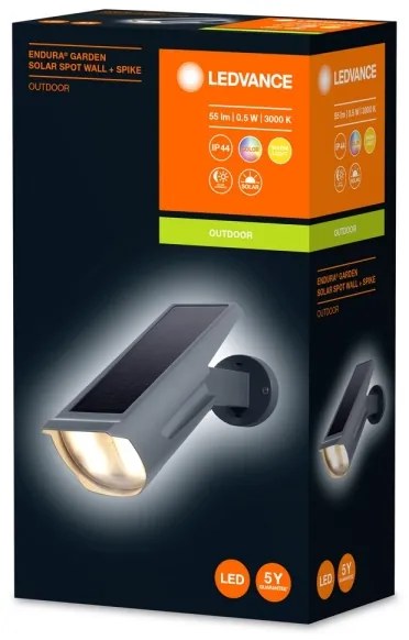 Ledvance - Lampada solare LED RGB ENDURA LED/0,5W/3,6V IP44