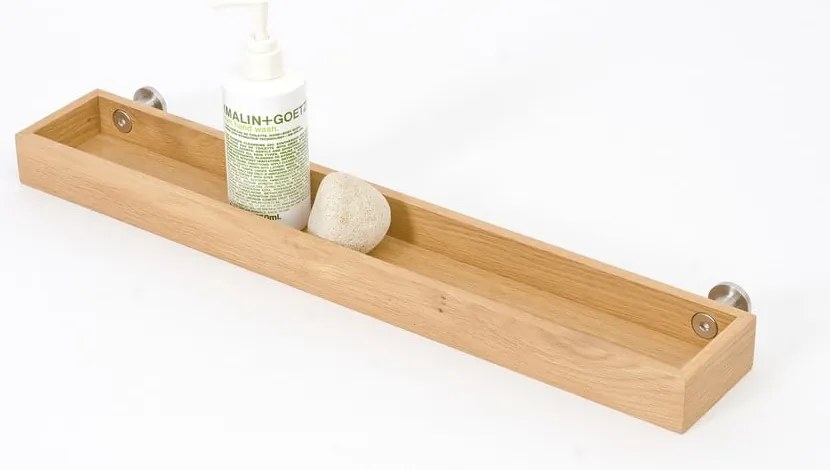Mensola da bagno a parete in legno di quercia Yoku - Wireworks