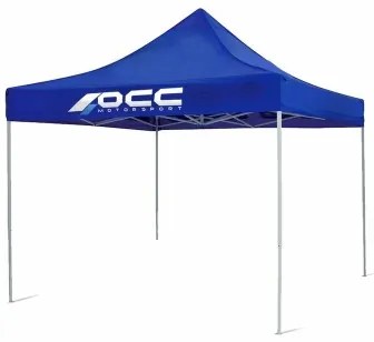 Tenda OCC Motorsport Racing Azzurro Poliestere 420D Oxford 3 x 3 m