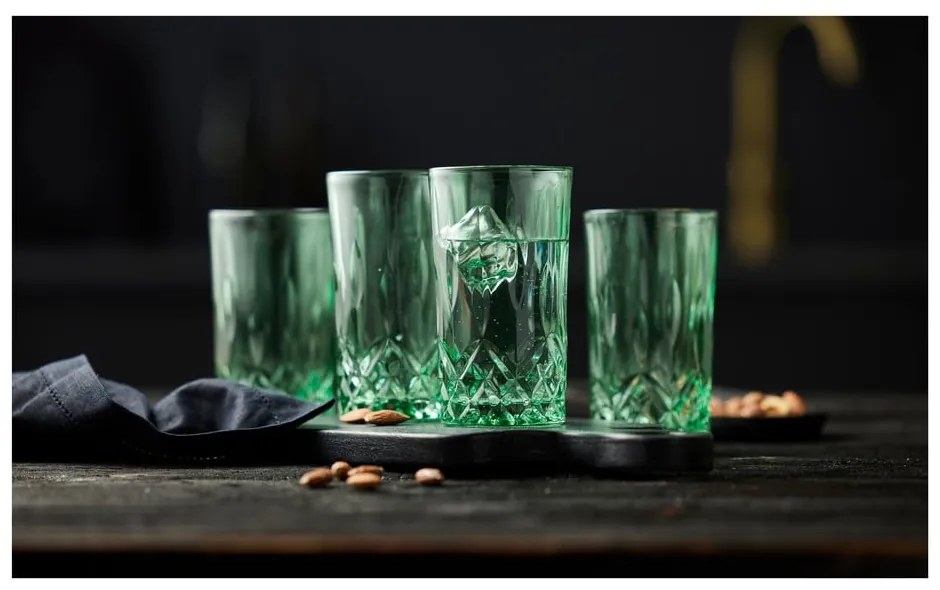 Set di bicchieri 380 ml 4 pz Highball Sorrento – Lyngby Glas