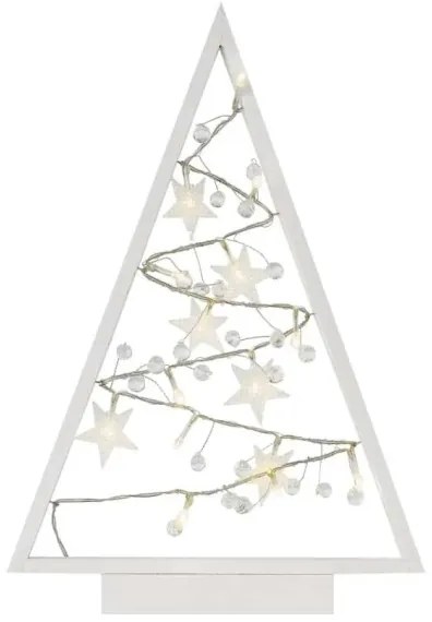 Decorazione natalizia LED 15xLED/2xAA albero
