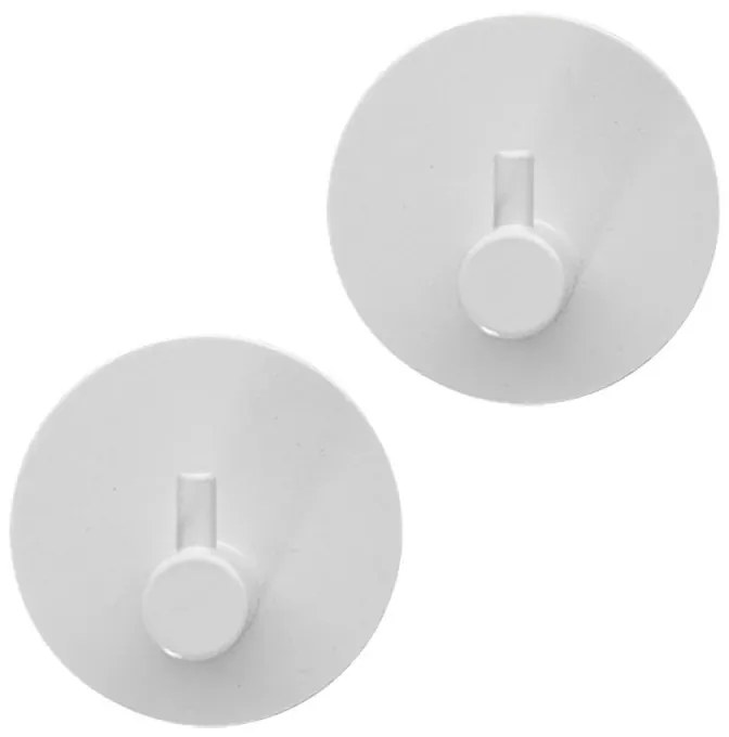 Appendini portasciugamani in acciaio bianco opaco Metal