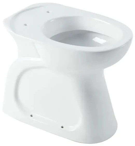 Vaso WC pavimento PONTE GIULIO casual t, sedile escluso P 61 x L 36 x H 48 cm bianco lucido