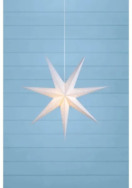 Markslöjd 703876 - Decorazione natalizia SOLVALLA 1xE14/25W/230V Ø 75 cm bianca