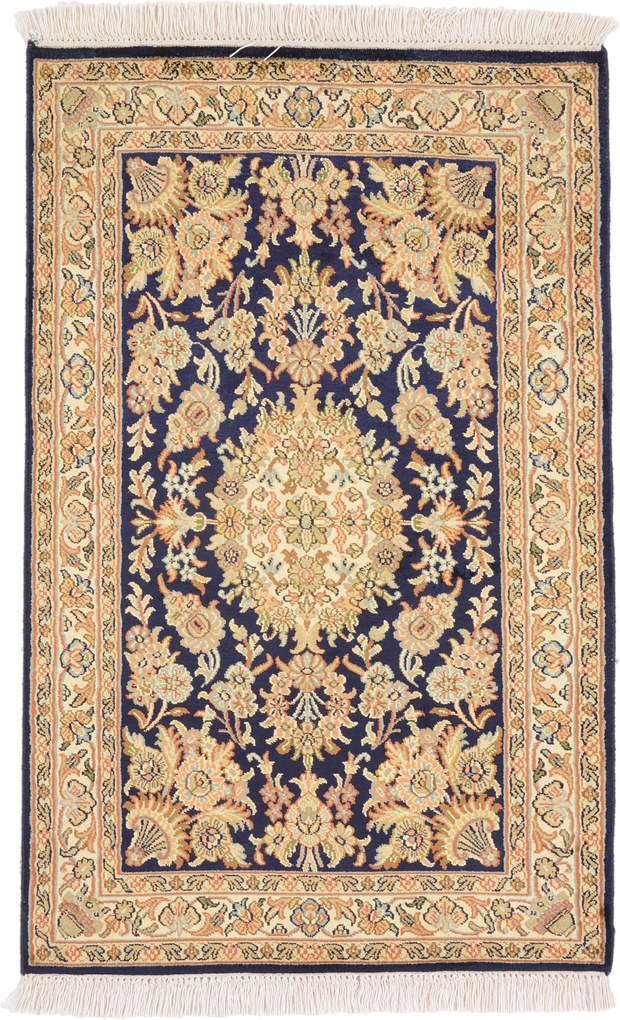 Cashmere Silk Tappeto 100 x 60 (Indian) Annodato A Mano