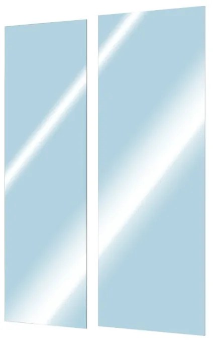 Kit vetro per doccia ad apertura scorrevole Remix2 L 120 x H 195cm, Sp. 6 mm trasparente