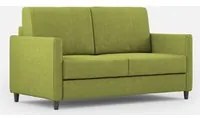 Divano 2 Posti 138x85x85 cm Karay in Tessuto Verde