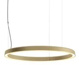 Compendium Circle Lampada LED a Sospensione Ø72 Ottone - Luceplan