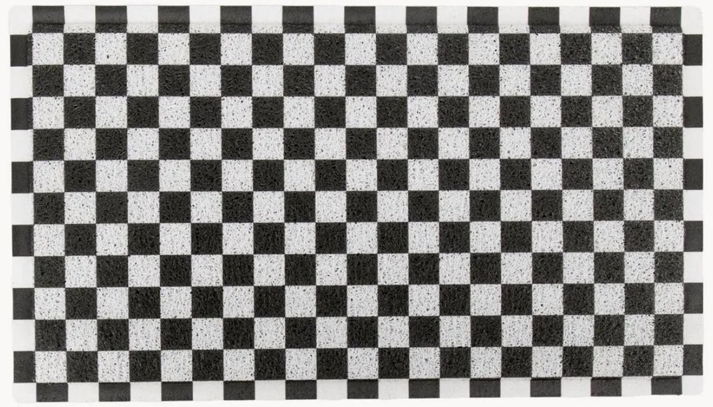 Zerbino lavabile Black Check