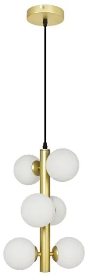 Brilagi - Lampadario LED a sospensione con filo MILLA 6xG9/3W/230V oro/bianco