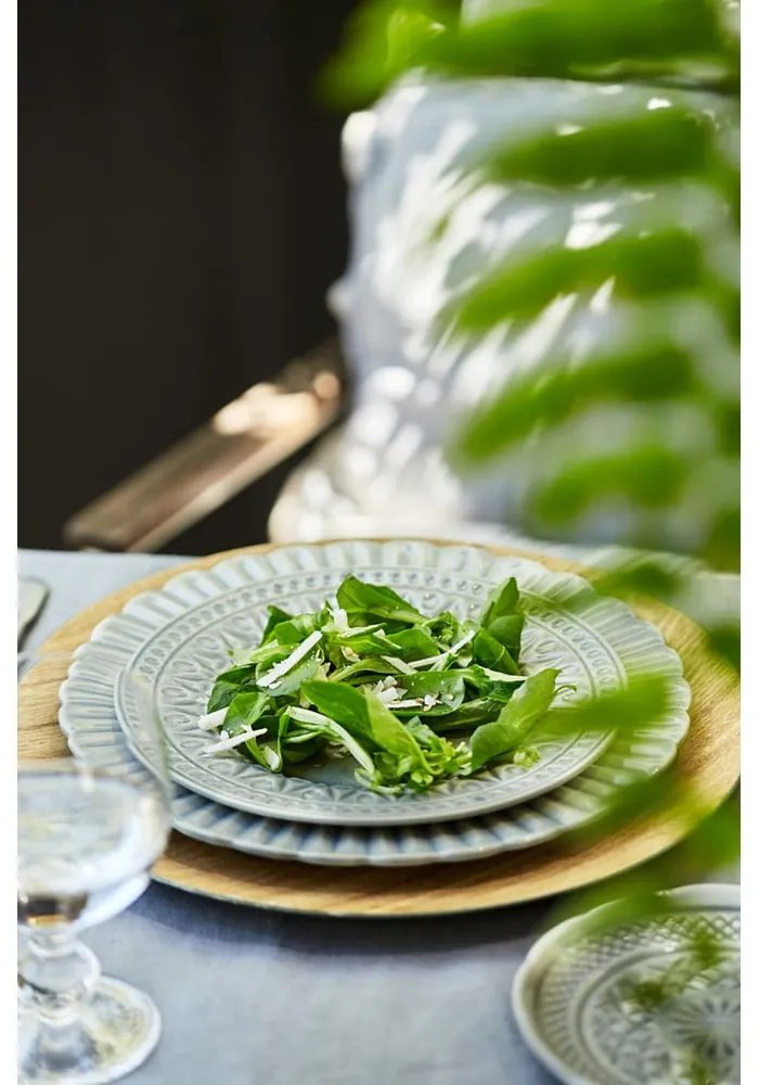 Piatto in gres grigio , ⌀ 28 cm Cristal - Costa Nova