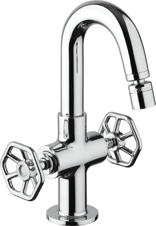 Rubinetto per bidet Flower JACUZZI RUBINETTERIA getto laminare cristallino cromo