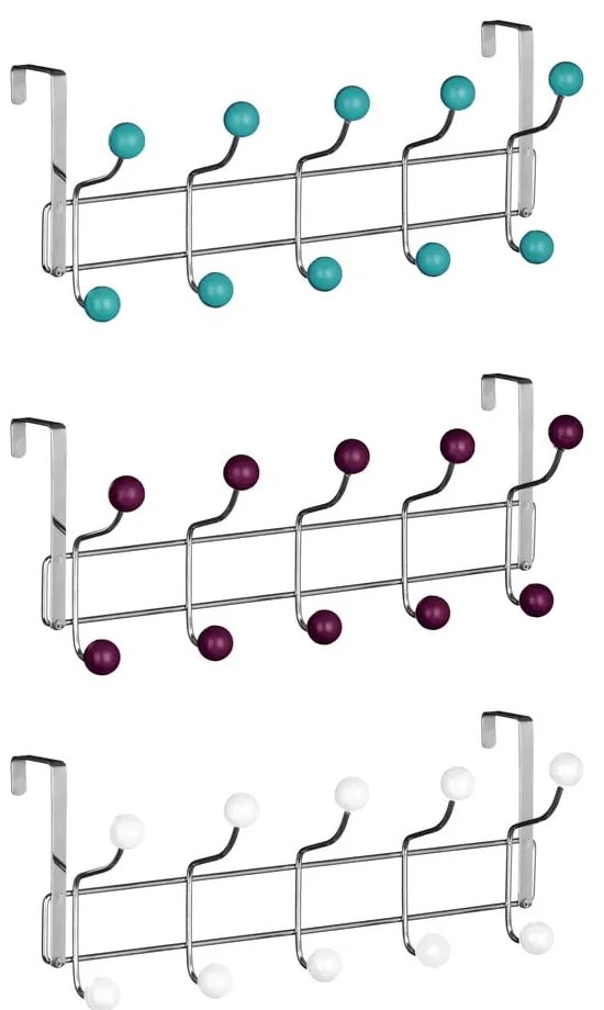 Appendiabiti in metallo color argento 41 cm - Premier Housewares