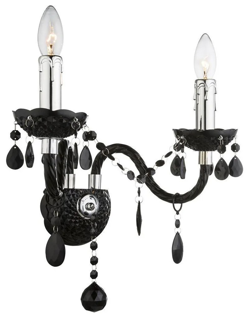 Lampada da parete EBT018-2W Black